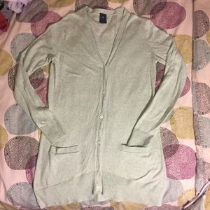 Light mint Gap cardigan